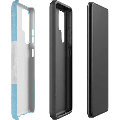 Argentina Flag Distressed Galaxy S22 Ultra Pro Case